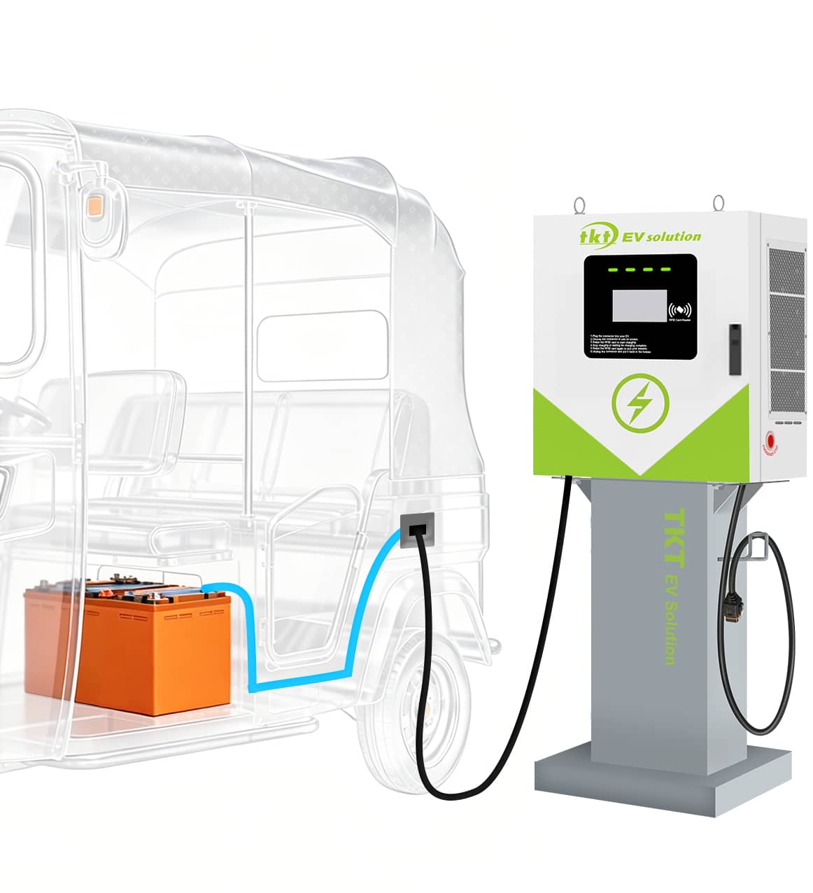 Rapid public charging network