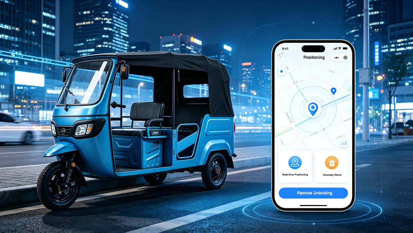 Fast Charging + Cloud-based App Control