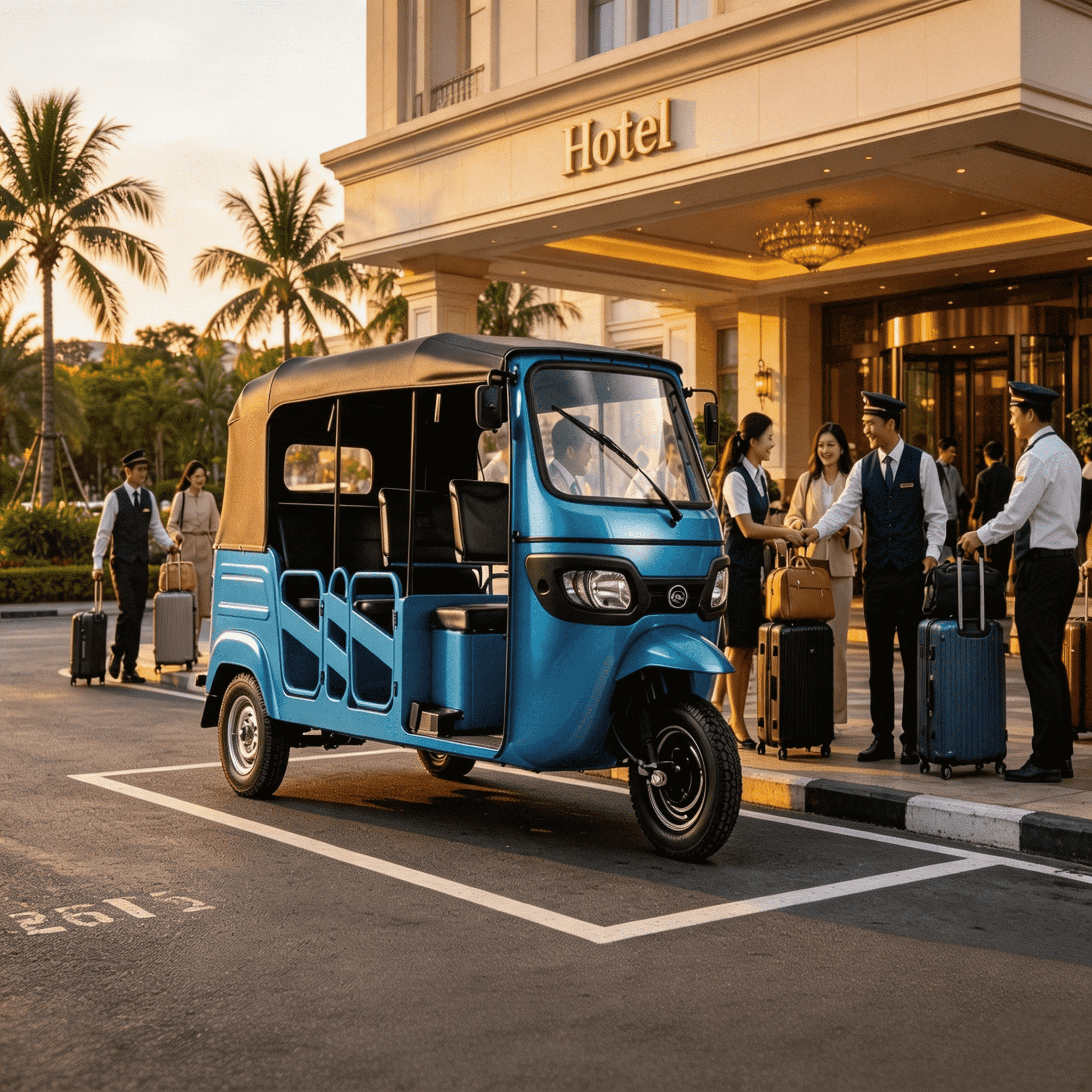 How Electric Rickshaw Can Improve Hotel Guest Shuttle Services and Reduce Transportation Costs