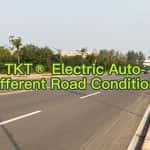 Driving effects on different road surfaces