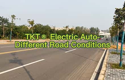 Driving effects on different road surfaces